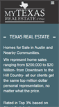 Mobile Screenshot of mytexasrealestate.com